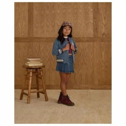 Bomber Varsity Mini | Denim