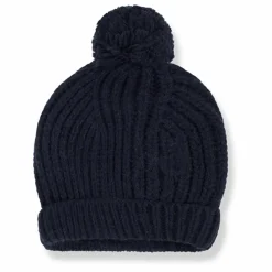 Bonnet à Pompon Kai | Bleu marine