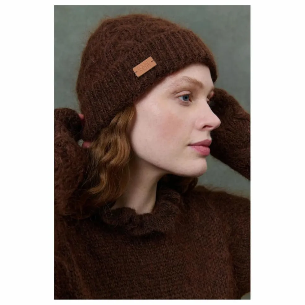 Bonnet Abinaelle Kid Mohair - Collection Femme | Marron