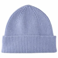 Bonnet adulte en laine vierge | Bleu ciel