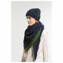 Bonnet Asta Alpaga Super Fine | Bleu nuit