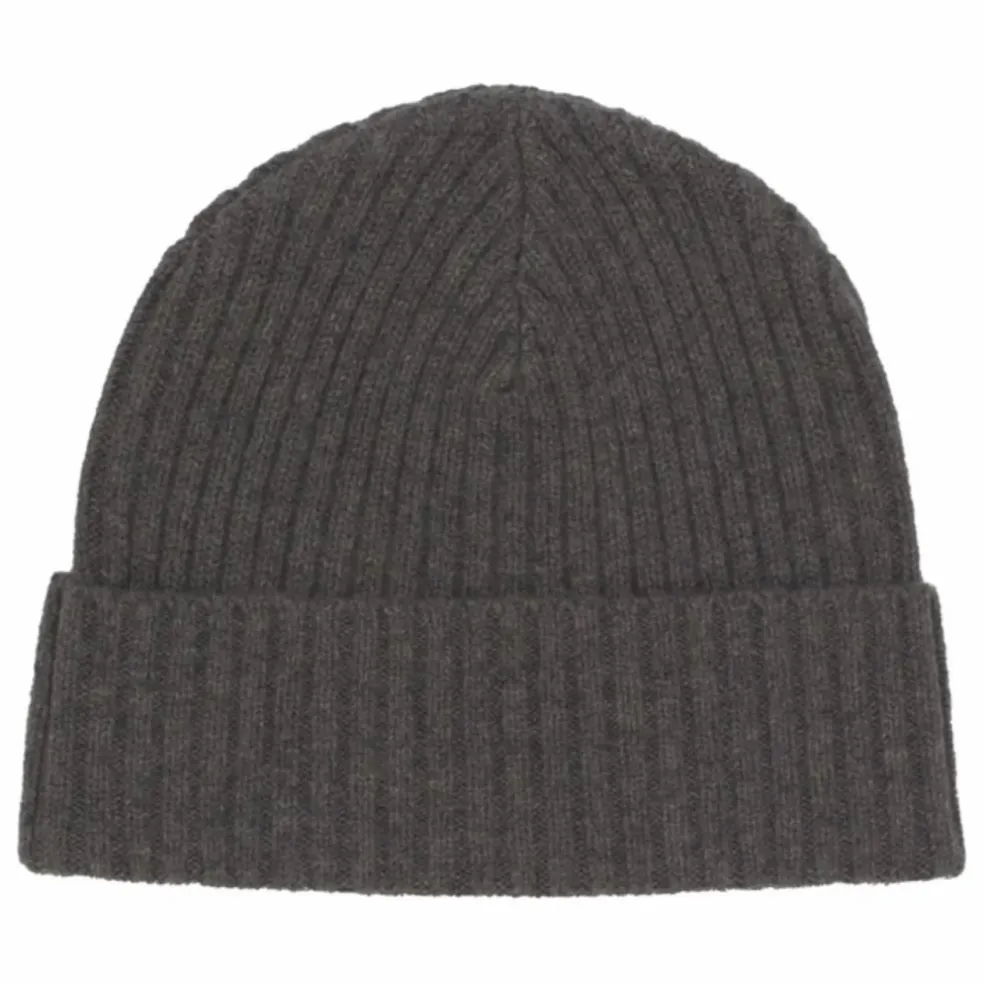 Bonnet Carly Laine Mérinos et Cachemire | Brun
