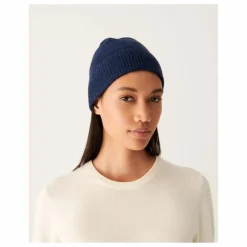 Bonnet Classique Cachemire | Bleu marine