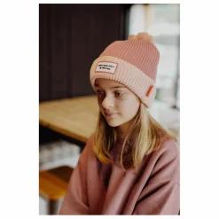 Bonnet Color Block Coton Bio | Rose