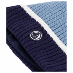 Bonnet Colorblock Maille | Bleu