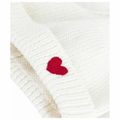Bonnet Cœur Coton Bio | Blanc