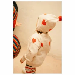 Bonnet Dancing Hearts Mérinos | Ecru