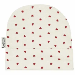 Bonnet de Naissance Coton Bio | Rouge