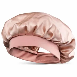 Bonnet de nuit en soie | Vieux Rose