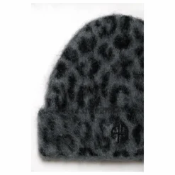 Bonnet Elia Léopard Alpaga | Gris
