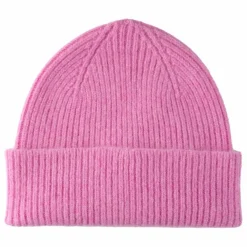 Bonnet enfant en laine vierge | Rose
