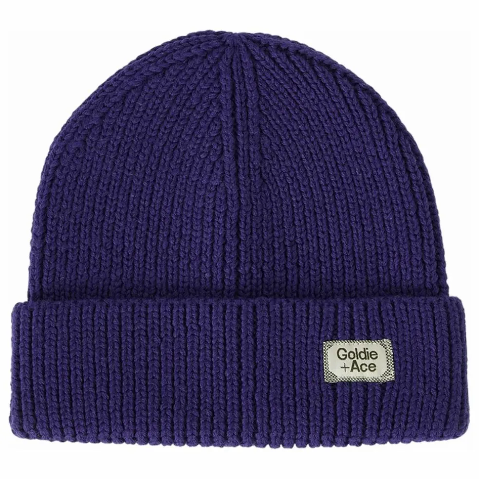 Bonnet Laine Mérinos | Bleu marine