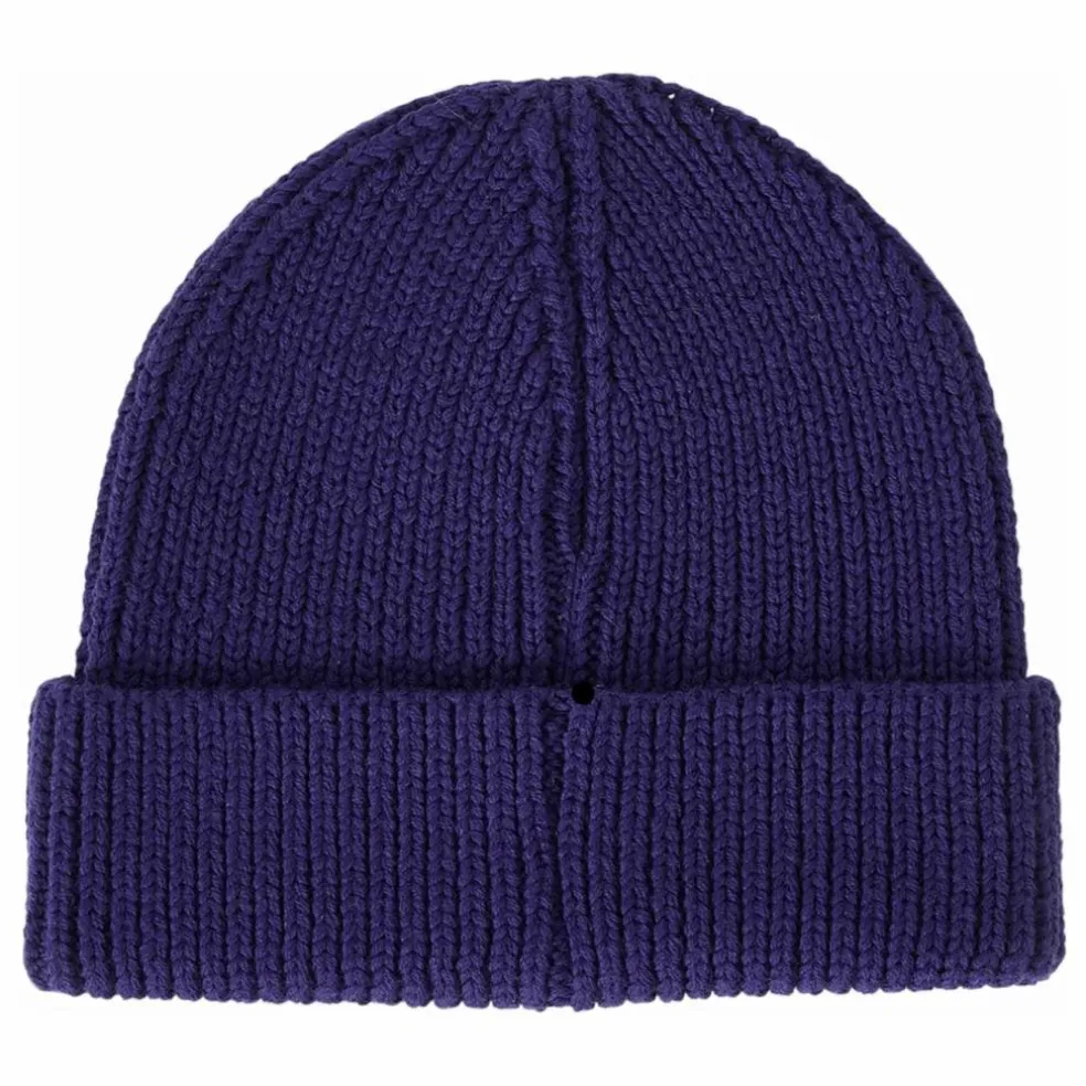 Bonnet Laine Mérinos | Bleu marine