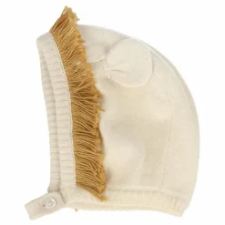 Bonnet Lion en coton bio | Naturel