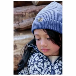 Bonnet Myrtille Laine Mérinos | Bleu marine