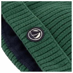 Bonnet Polaire Maille Côtelée | Vert sapin