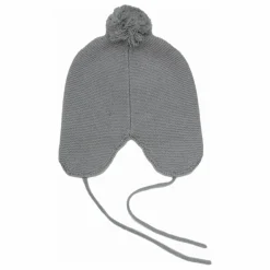 Bonnet Pom Pom Cachemire | Gris