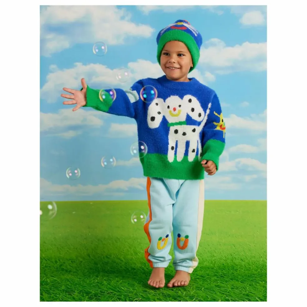 Bonnet Pompon | Bleu roi