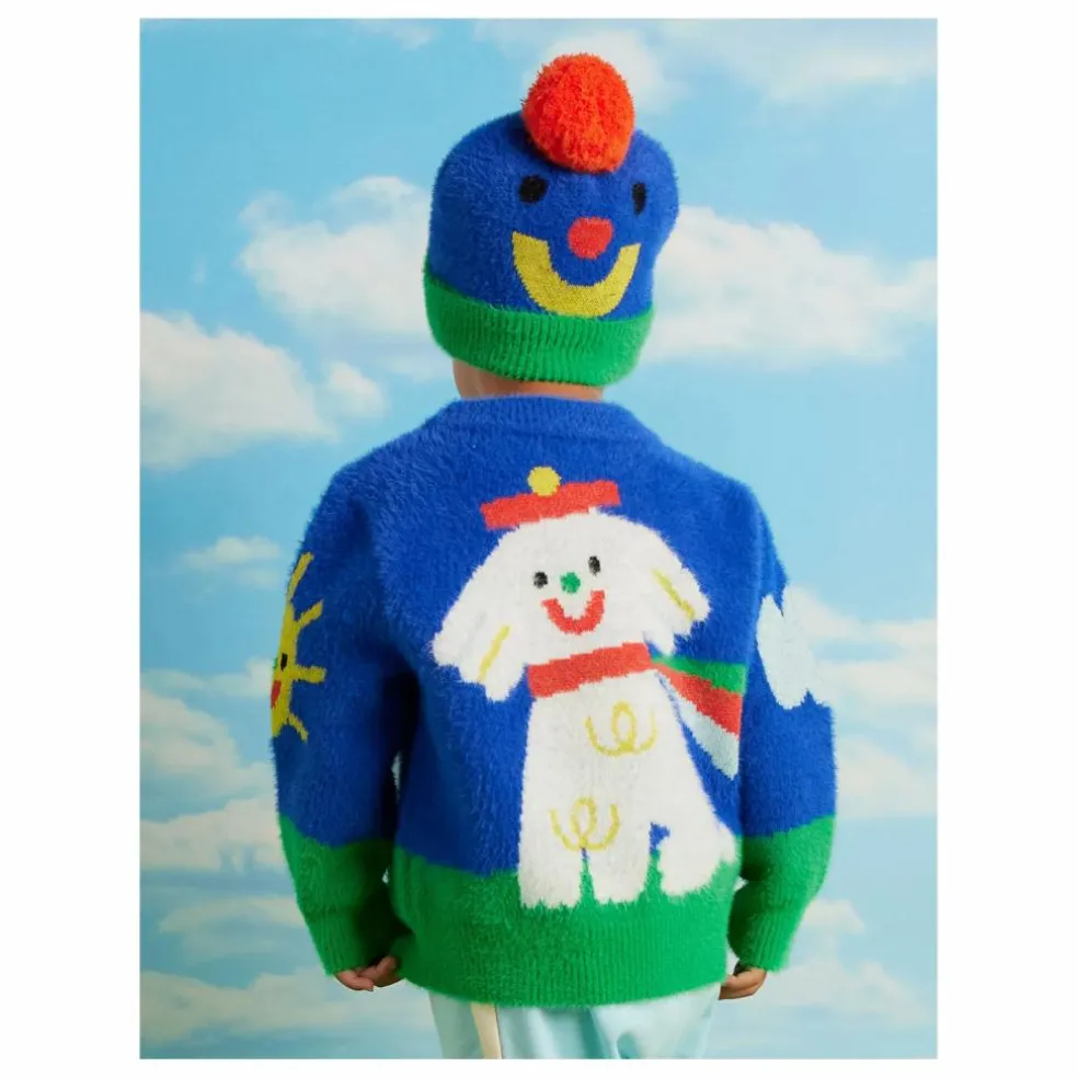 Bonnet Pompon | Bleu roi