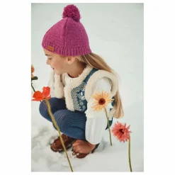 Bonnet Pompon Laine | Framboise