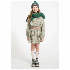 Bonnet Rayé Laine | Gris foncé