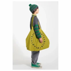 Bonnet Rayé Laine | Gris foncé