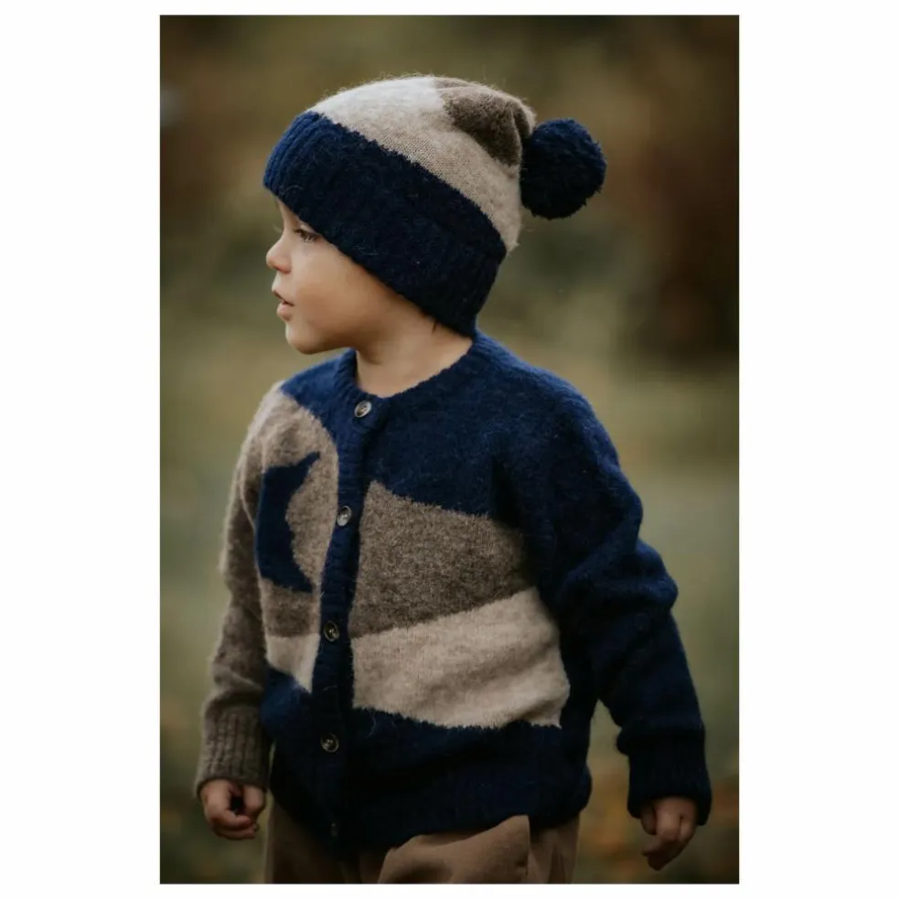 Bonnet Star Moon Laine Alpaga | Ecru