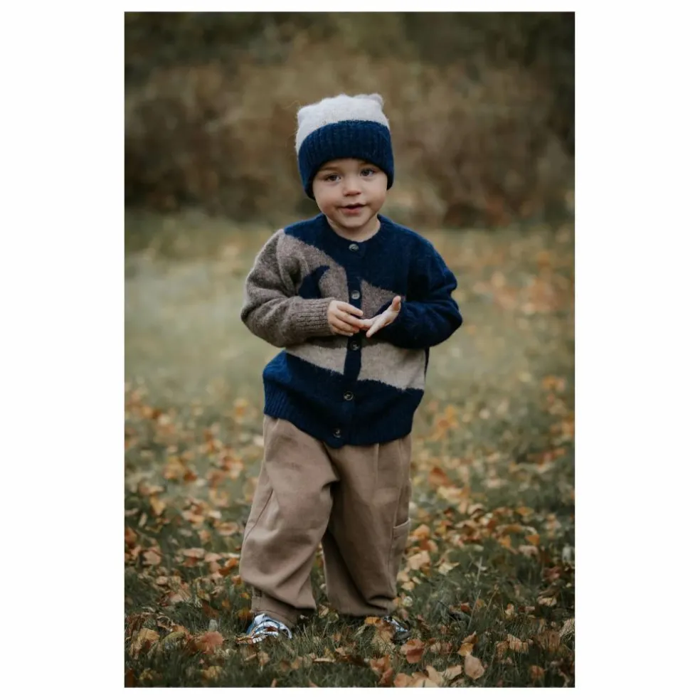 Bonnet Star Moon Laine Alpaga | Ecru