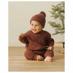 Bonnet Tricot | Rouge Brun