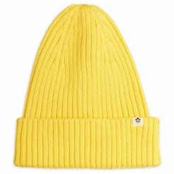 Bonnet Tricot Coton Bio | Jaune
