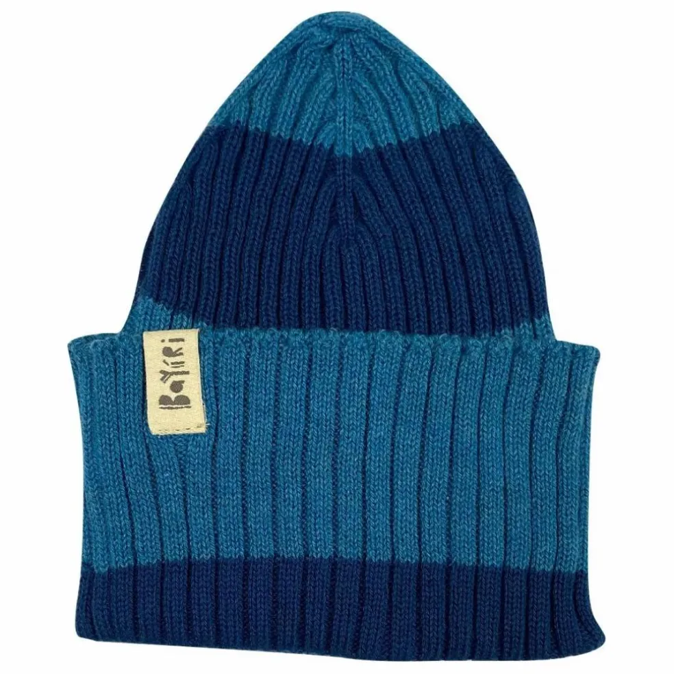 Bonnet Whale Watcher Coton Bio | Bleu