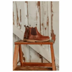 Boots Ankle Owl - Collection Uniqua | Marron