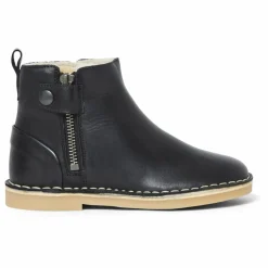 Boots Cuir Fourrées Winston | Noir