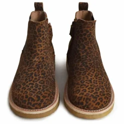 Boots Du Cos Léopard | Marron