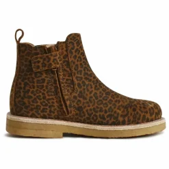 Boots Du Cos Léopard | Marron