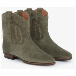 Boots Early Midnight Daim | Vert kaki