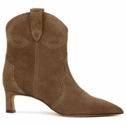 Boots Eloisa Suède | Brun kaki