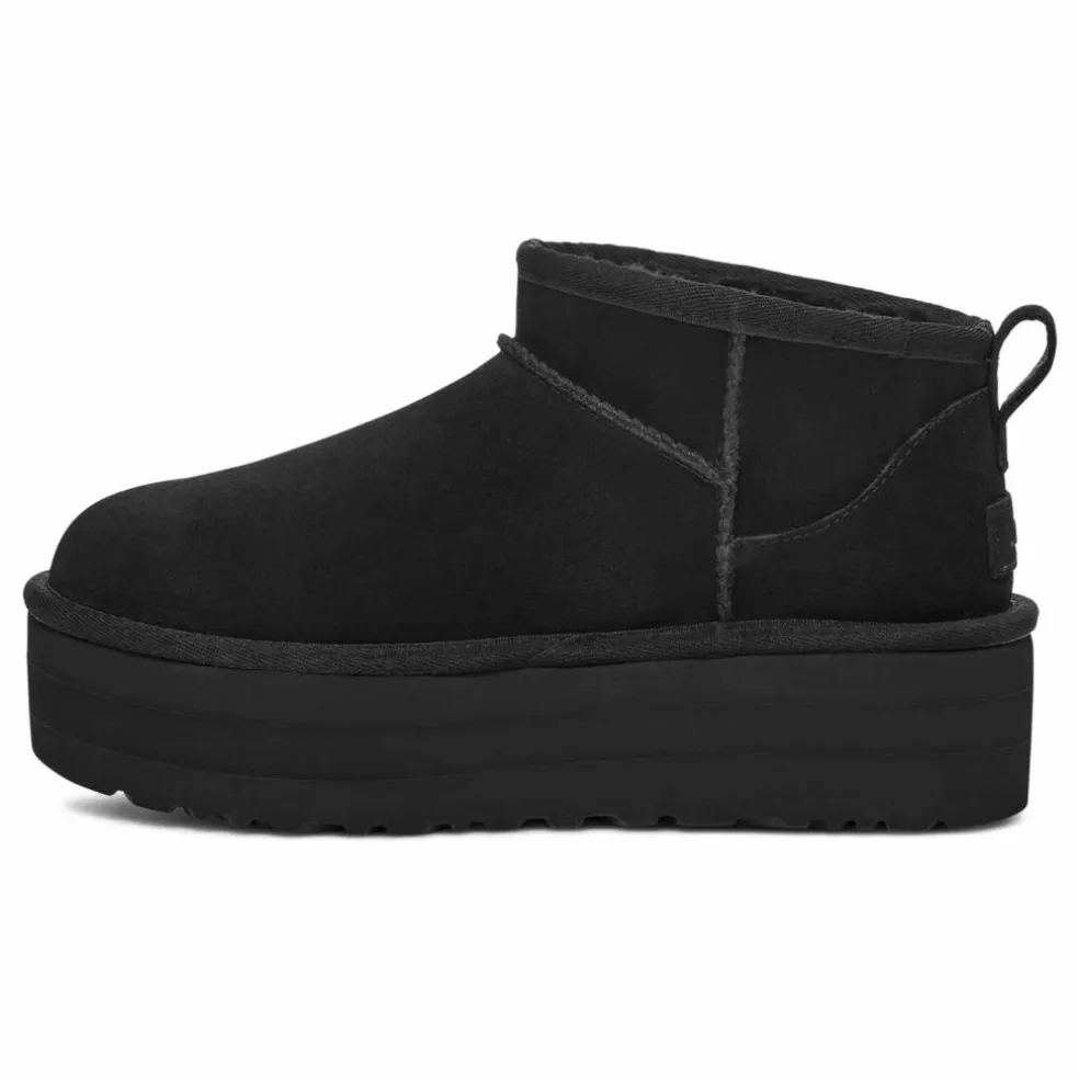 Boots Fourrées Classic Mini Platform | Noir