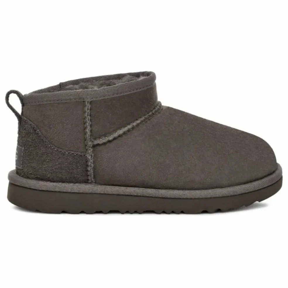 Boots Fourrées Classic Ultra Mini | Gris