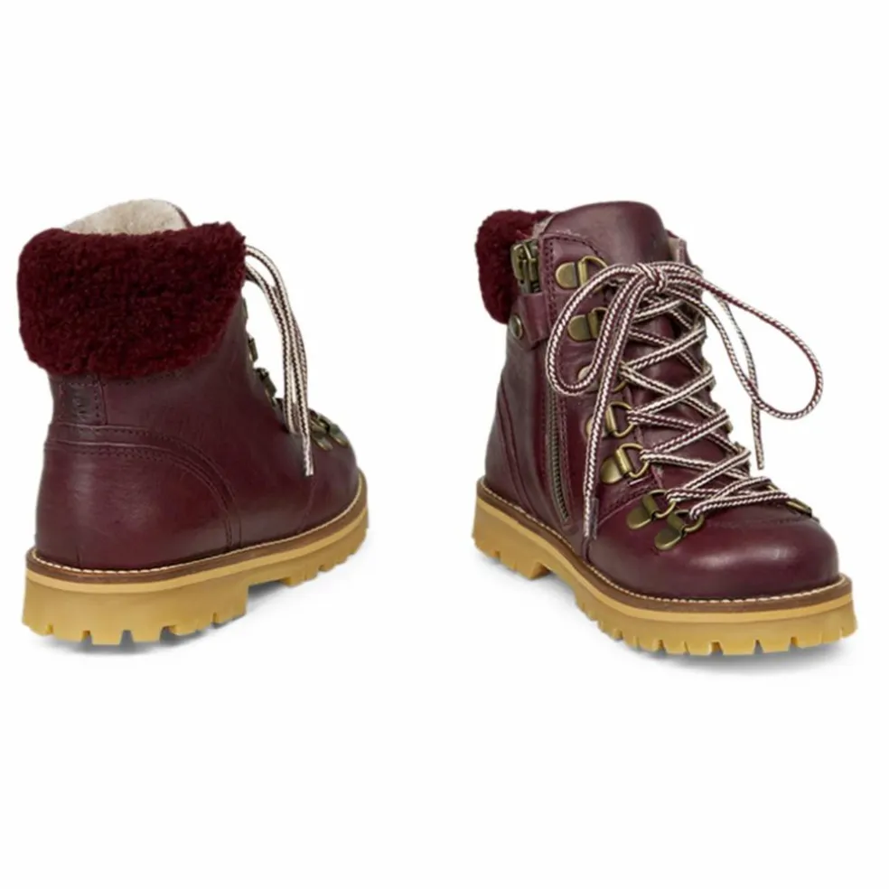 Boots Fourrées Shearling Winter | Prune