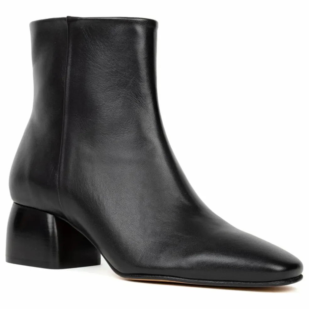 Boots Janis Cuir d'Agneau | Noir