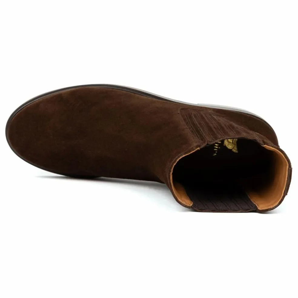 Boots Joyce Suède | Brun roux