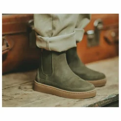 Boots Montantes Ojeh | Vert kaki