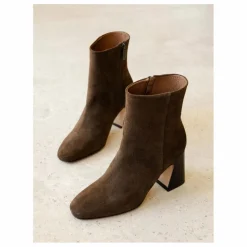 Boots Norma Suede | Marron