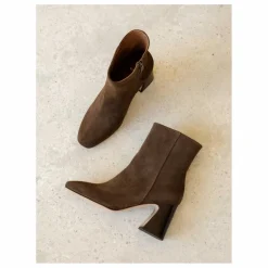 Boots Norma Suede | Marron