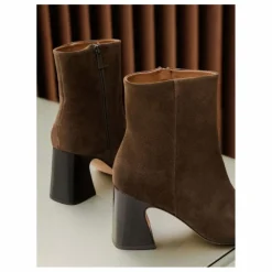 Boots Norma Suede | Marron