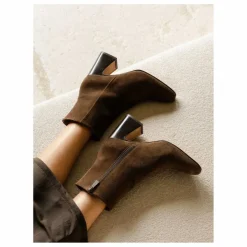 Boots Norma Suede | Marron