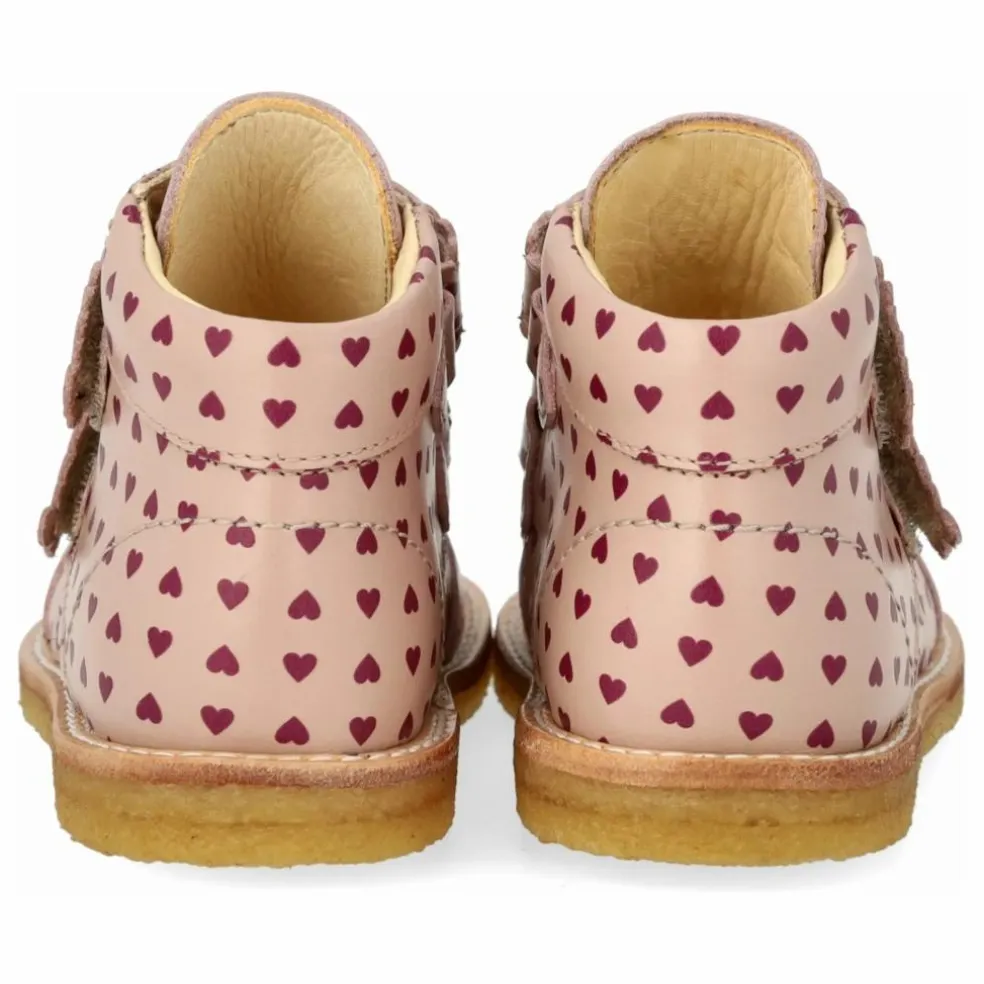 Boots Scratchs Cœurs | Rose
