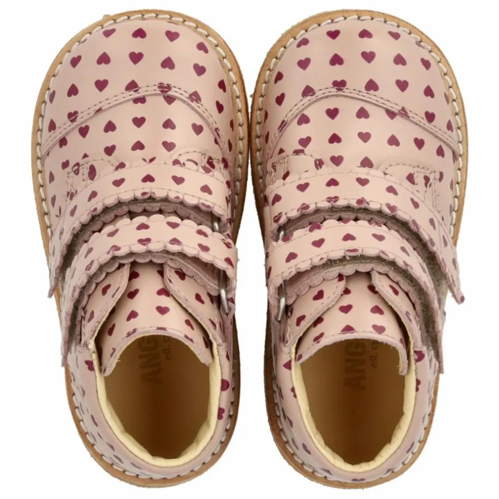 Boots Scratchs Cœurs | Rose