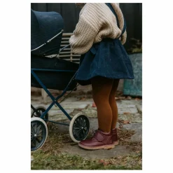 Boots Scratchs Scallop | Bordeaux